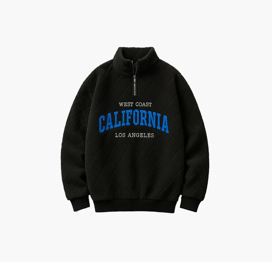 Men’s Quarter-Zip Knit Sweater