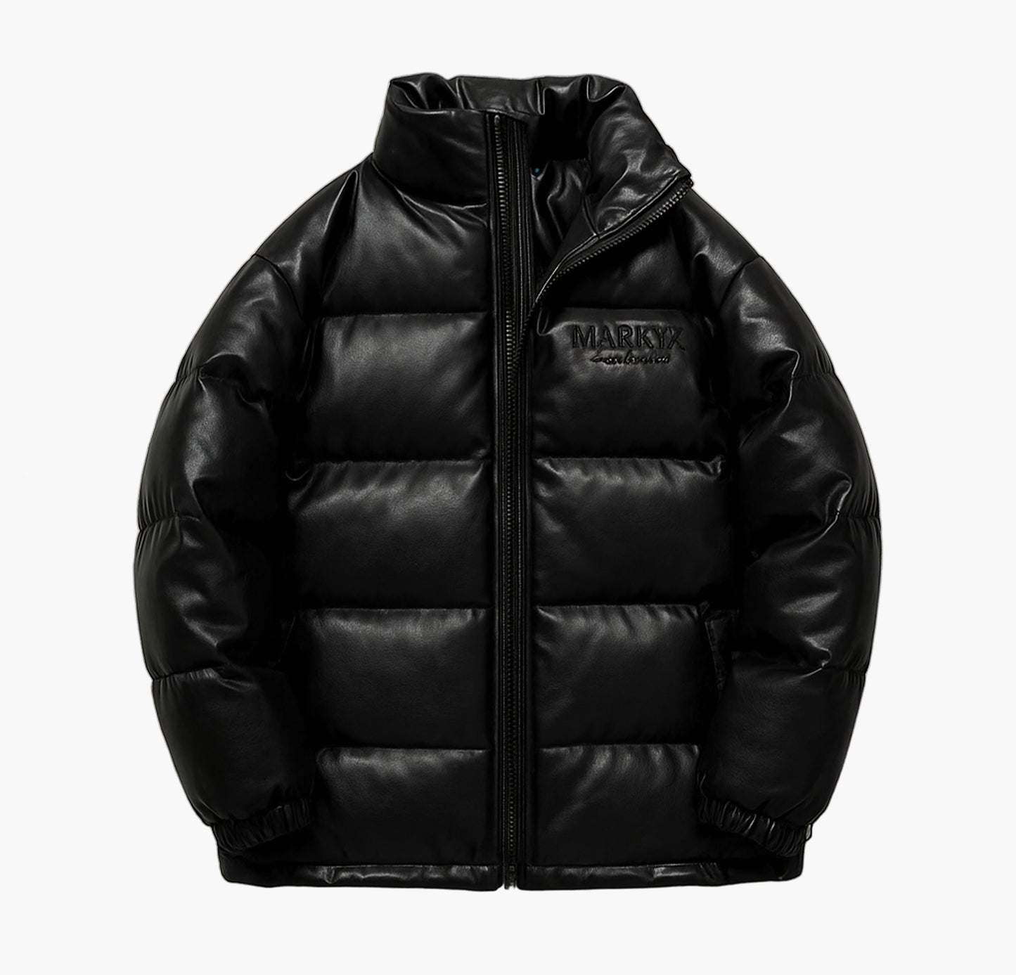 Unisex 3D Embossed Letter Jacket – American-Style Thick Casual Winter Coat