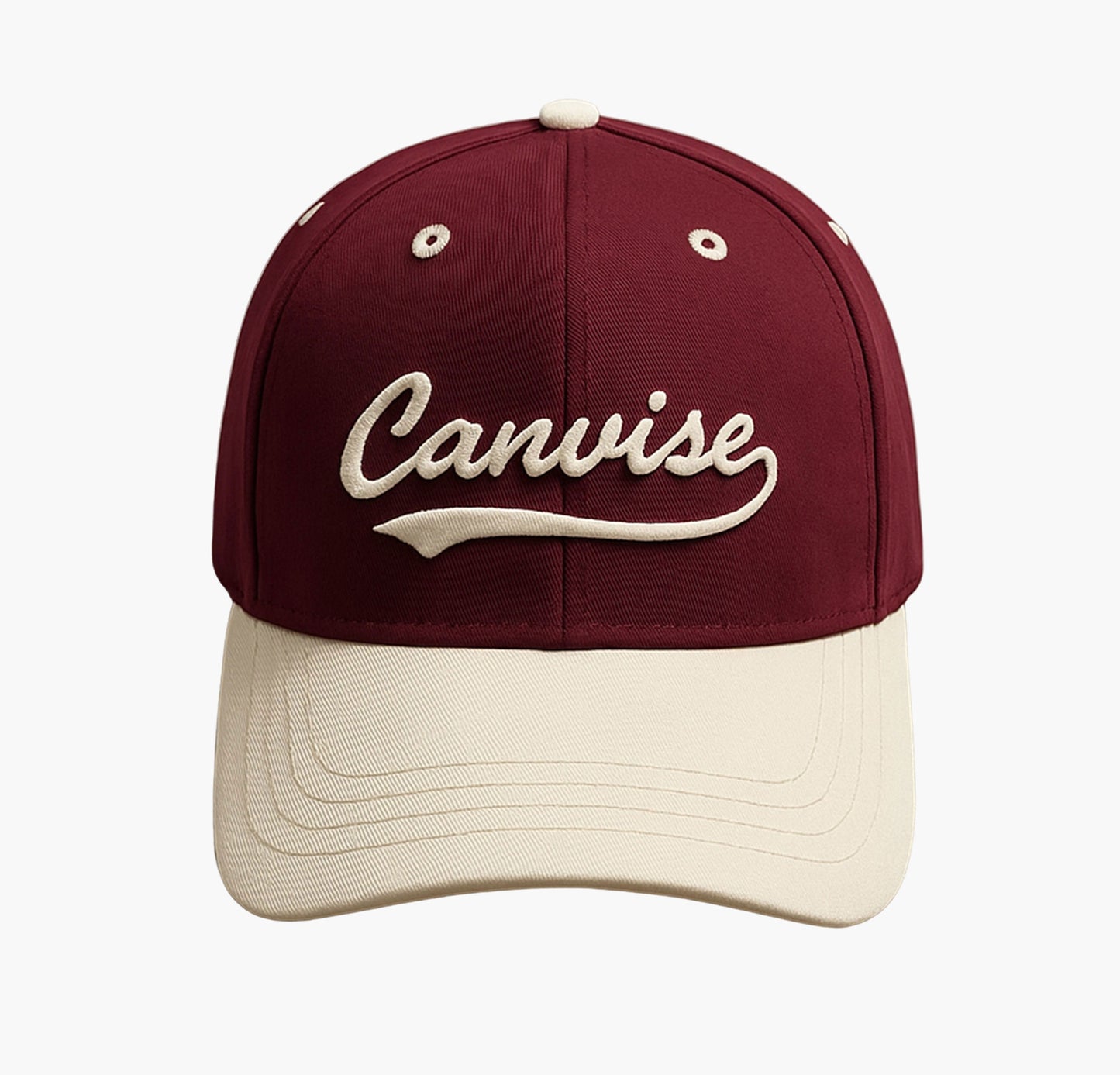 Couple’s Adjustable Baseball Cap – Colorful Embroidered Hat with Curved & Rolled Brim