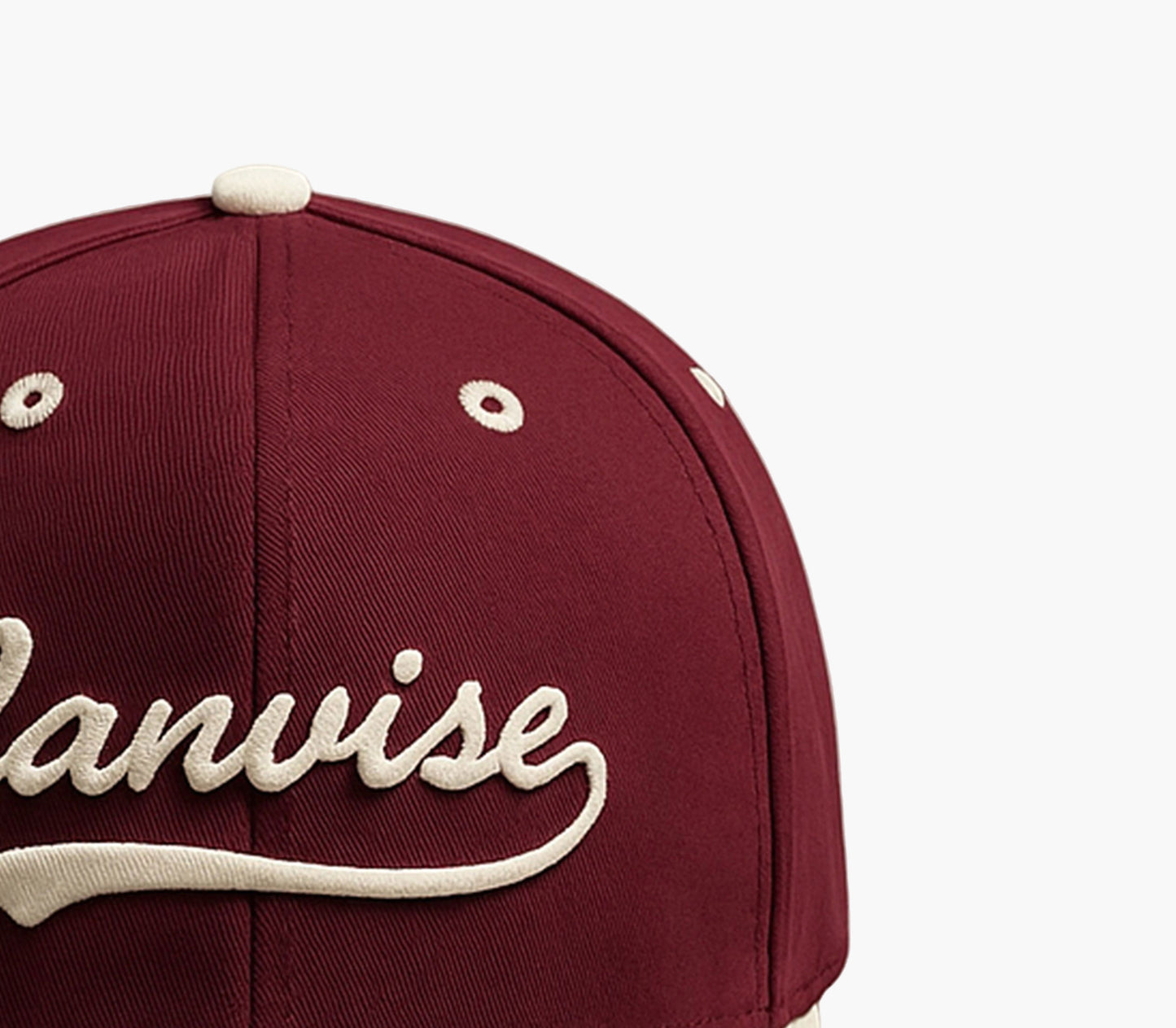 Couple’s Adjustable Baseball Cap – Colorful Embroidered Hat with Curved & Rolled Brim