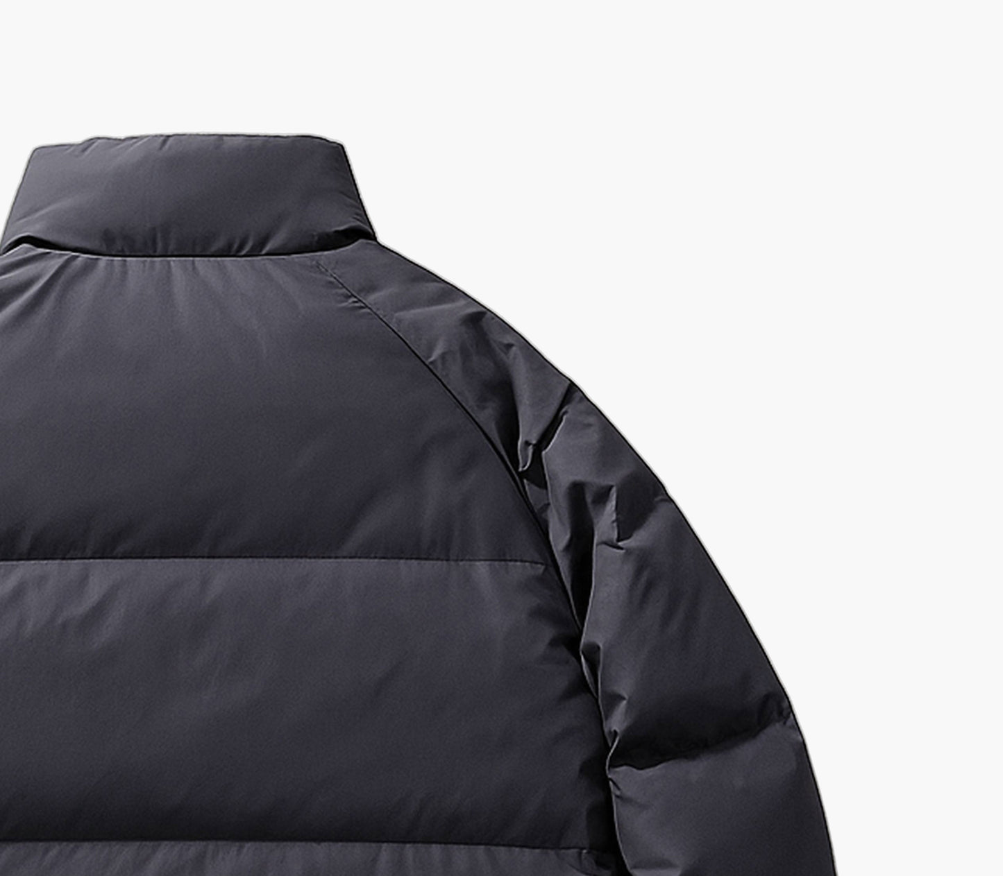 Men’s & Youth Stand-Collar Winter Jacket – Full-Zip Warm Casual Coat