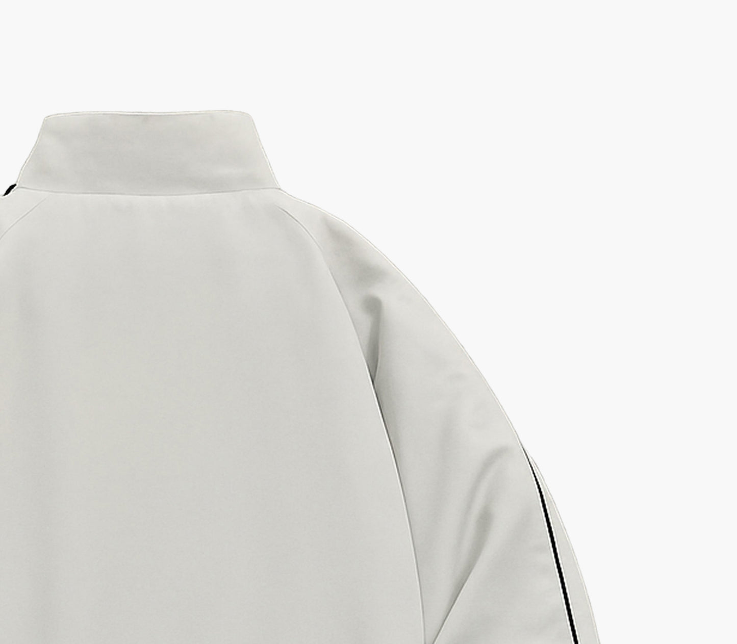 Men’s & Unisex Color Block Jacket – Striped Zip-Up with Ribbed Cuffs