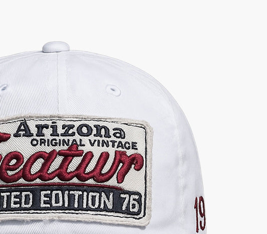 Arizona Embroidered Baseball Cap – Adjustable Sun Protection Hat for Men & Women