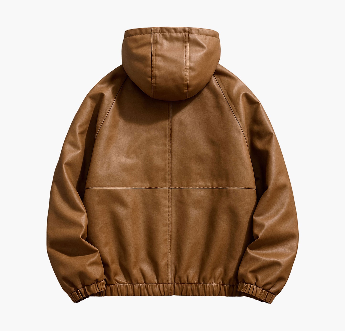 Men’s Bomber Jacket – Casual Motorcycle Style Zip-Up with Pockets