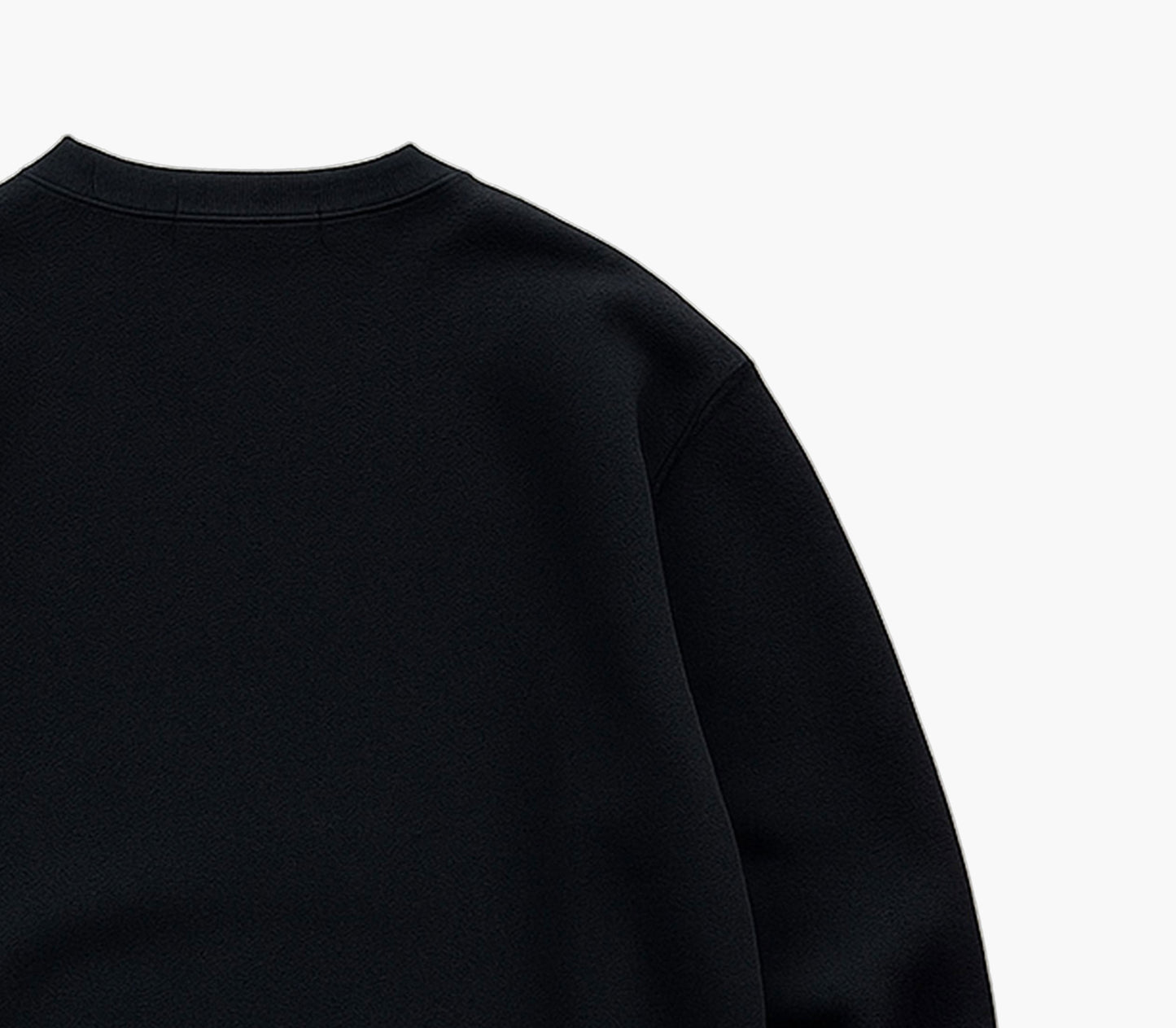 Men’s Fleece Sweatshirt – Cozy Crew Neck Pullover with Ribbed Cuffs