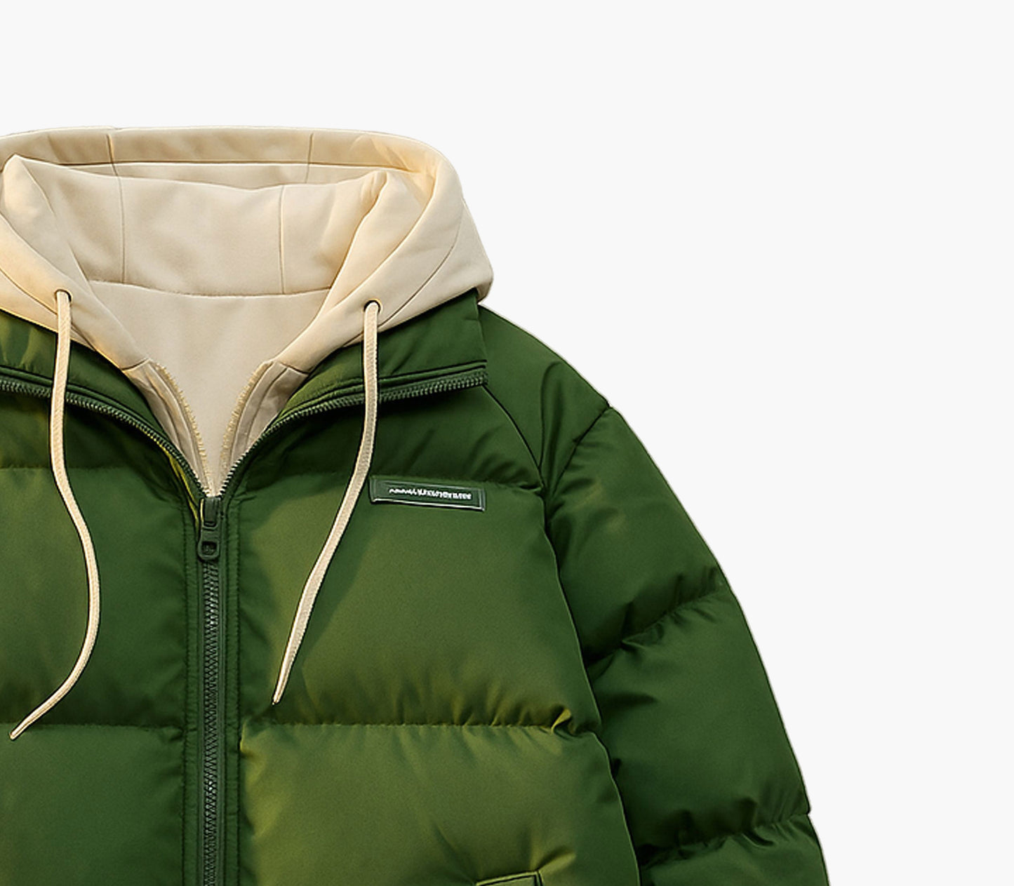 Men’s Two-in-One Hooded Jacket – Loose-Fit Full-Zip Urban Outdoor Coat