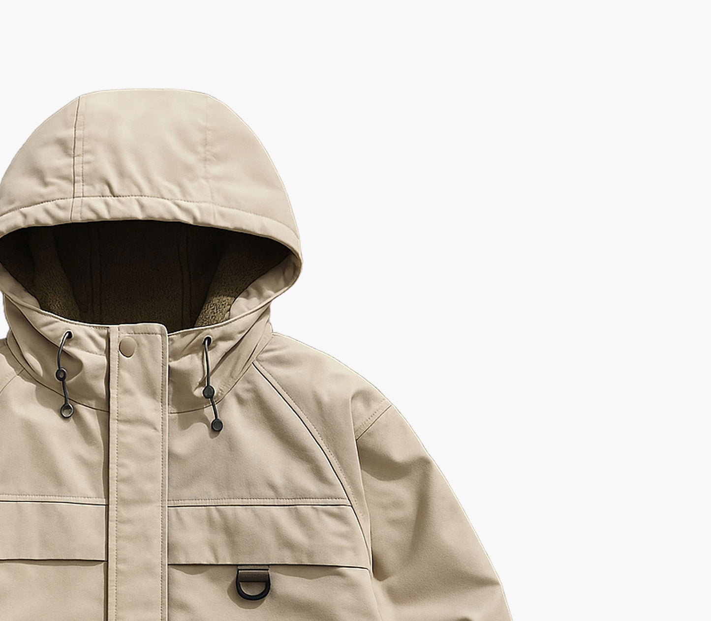 Men’s Windproof Hooded Jacket – Lightweight Full-Zip Windbreaker