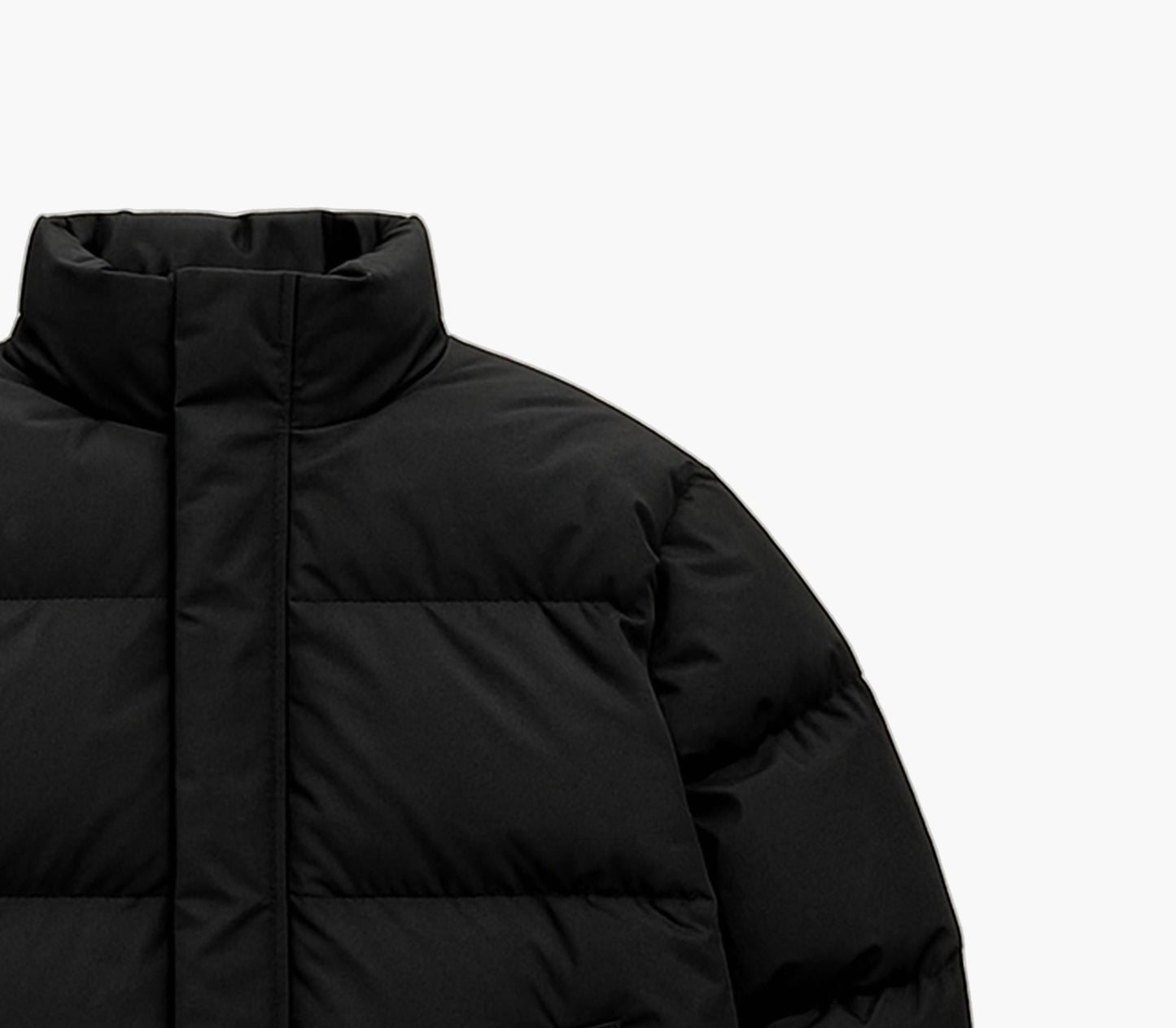 Men’s Clean-Fit Short Stand-Collar Jacket – Retro Loose-Fit Warm Bread Coat