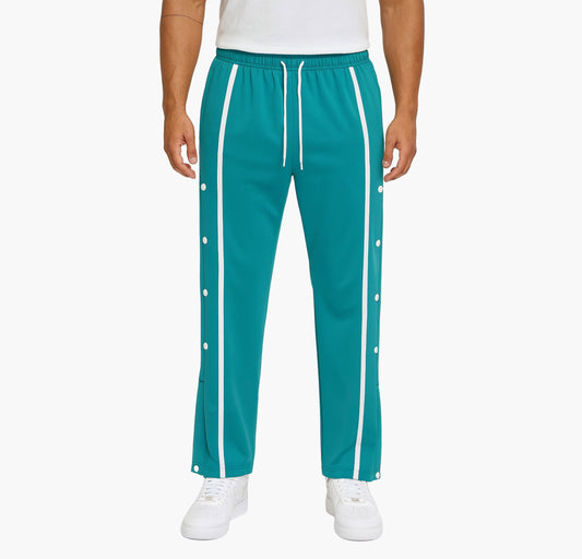 Men’s Button Pants – Autumn Streetwear Trousers with Sporty Casual Style