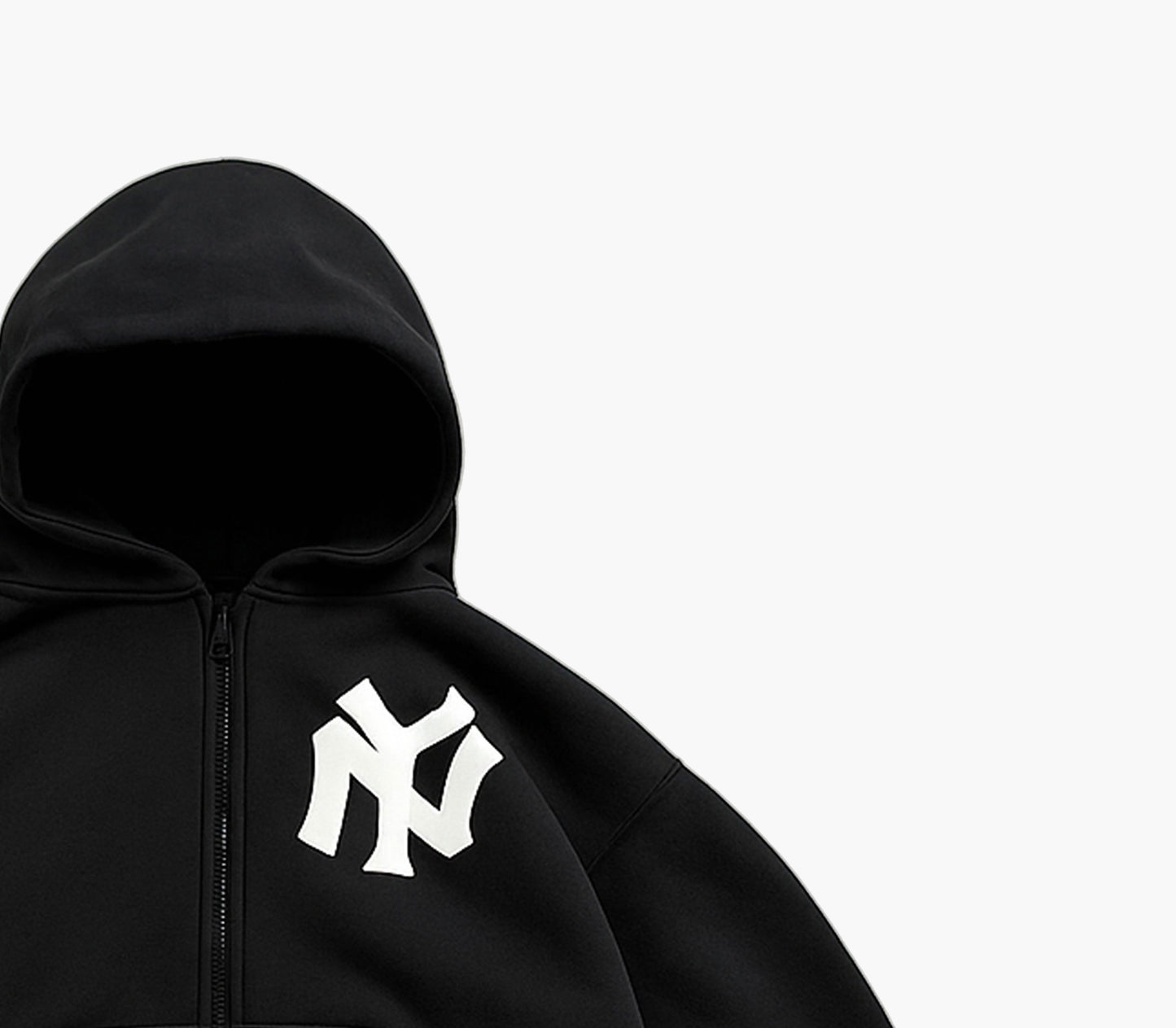 Women’s Y2K Anime Hoodie – Black Oversized Pullover with Front Pocket