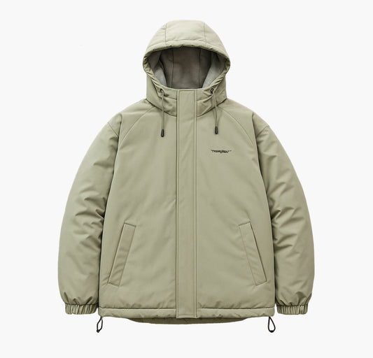 Reversible Hooded Winter Jacket – Heavy-Duty Full-Zip Outdoor Coat