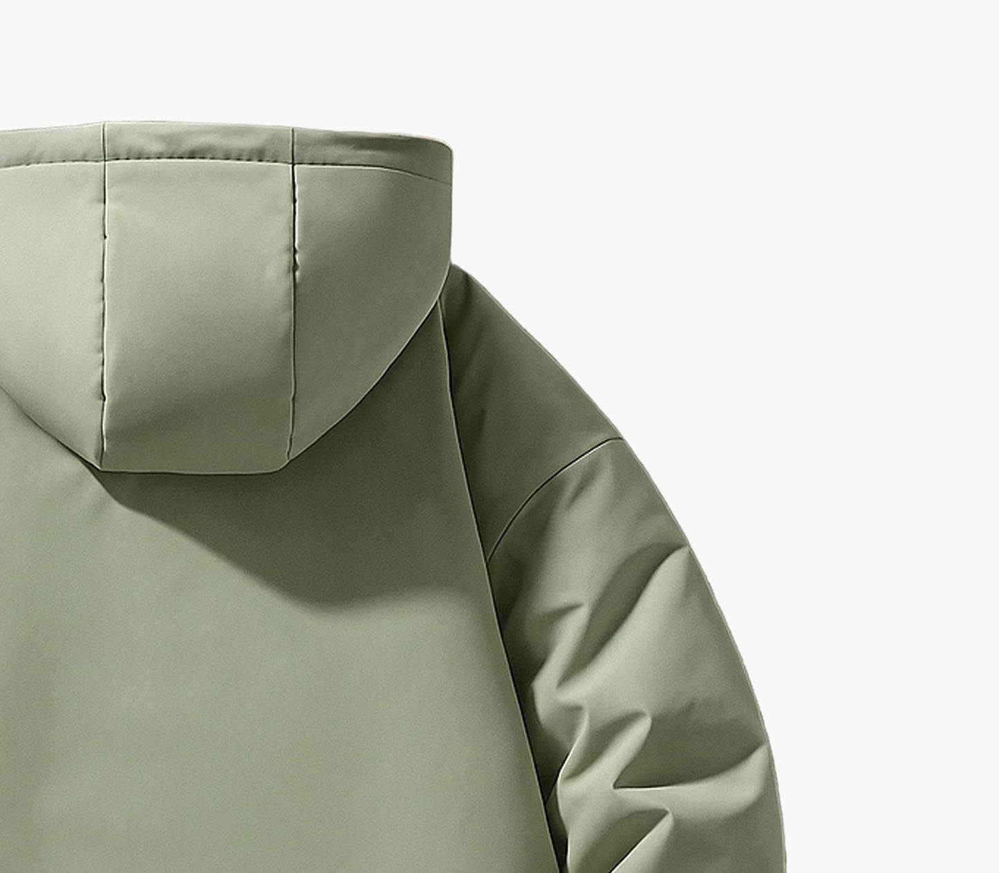 Reversible Hooded Winter Jacket – Heavy-Duty Full-Zip Outdoor Coat