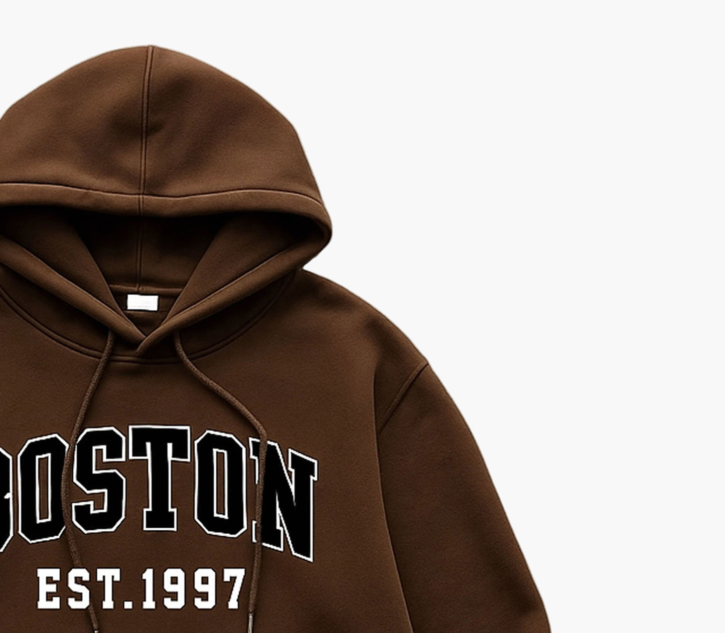 Men’s Casual Hoodie – Collegiate Print Pullover with Kangaroo Pocket