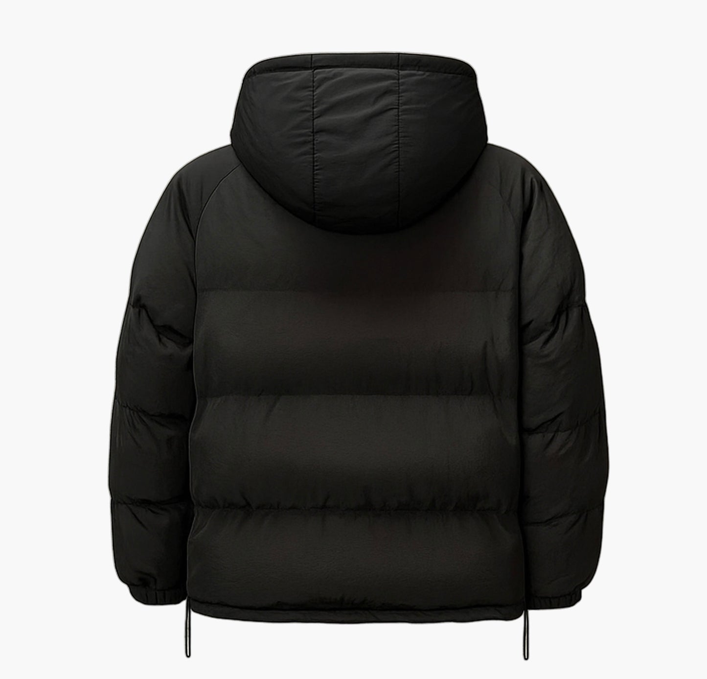 Men’s Hooded Full-Zip Winter Jacket – Regular-Fit Casual Warm Coat