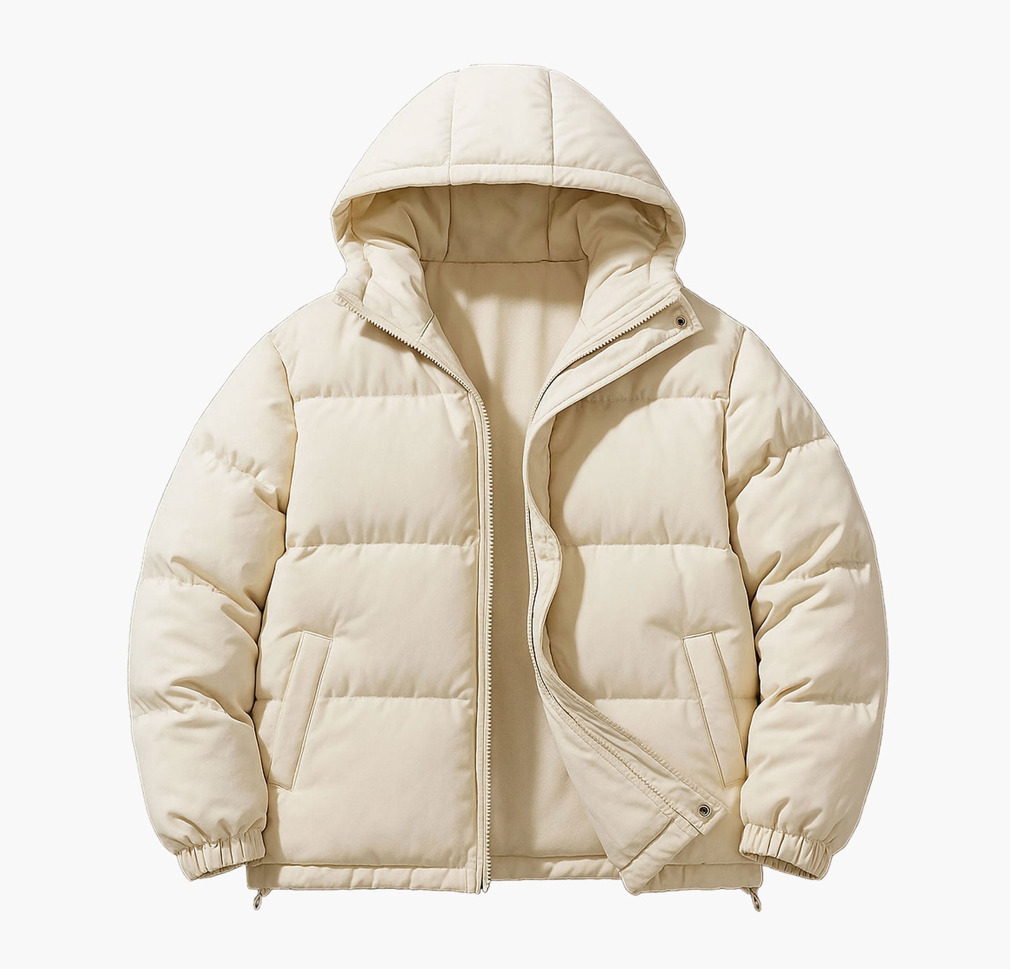 Men’s Heavyweight Hooded Jacket – Thermal Winter Coat