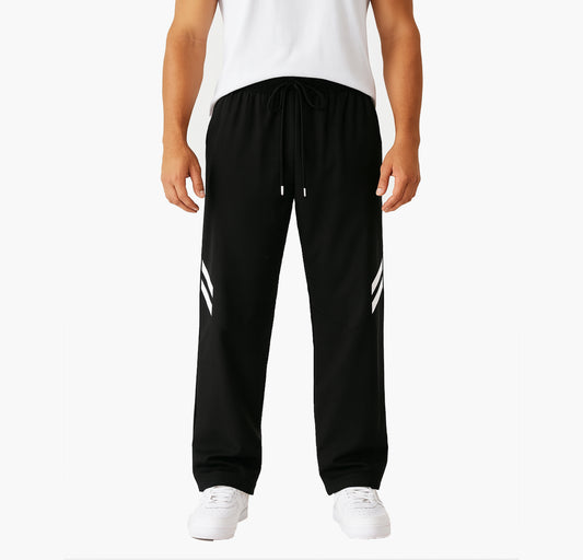 Men’s Color Block Tracksuit Set – Windbreaker Jacket & Pants for Outdoor Sports