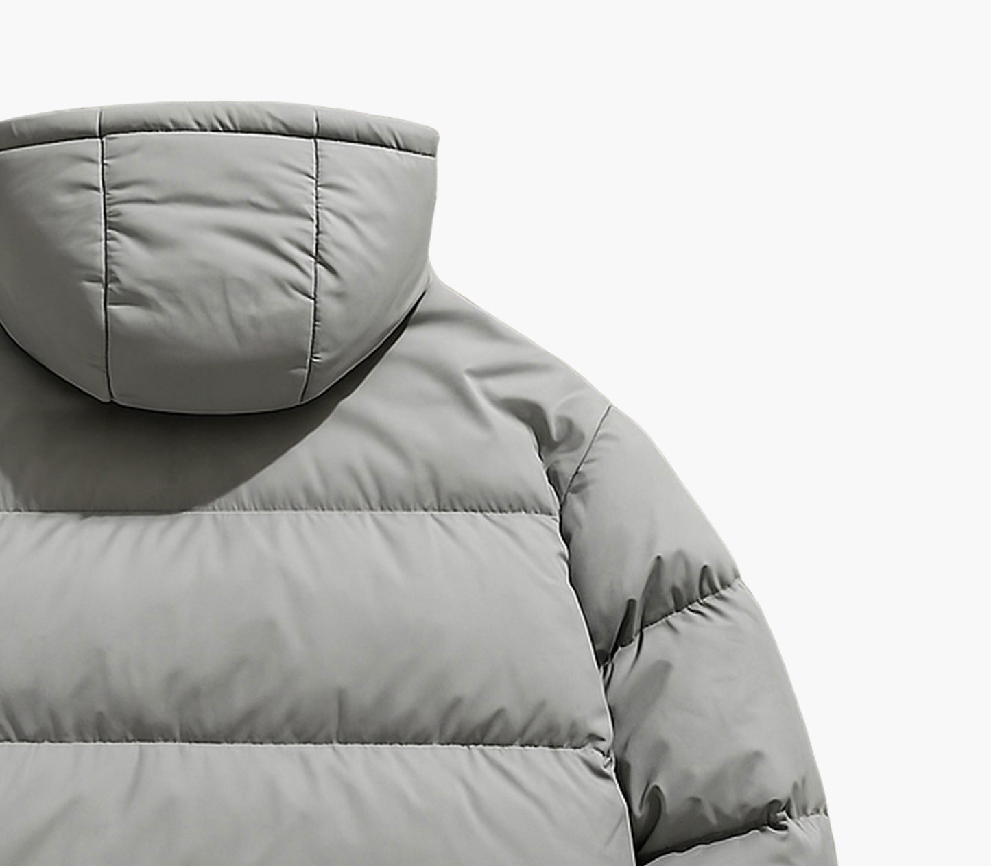 Men’s Hooded Down Jacket – Full-Zip Winter Coat