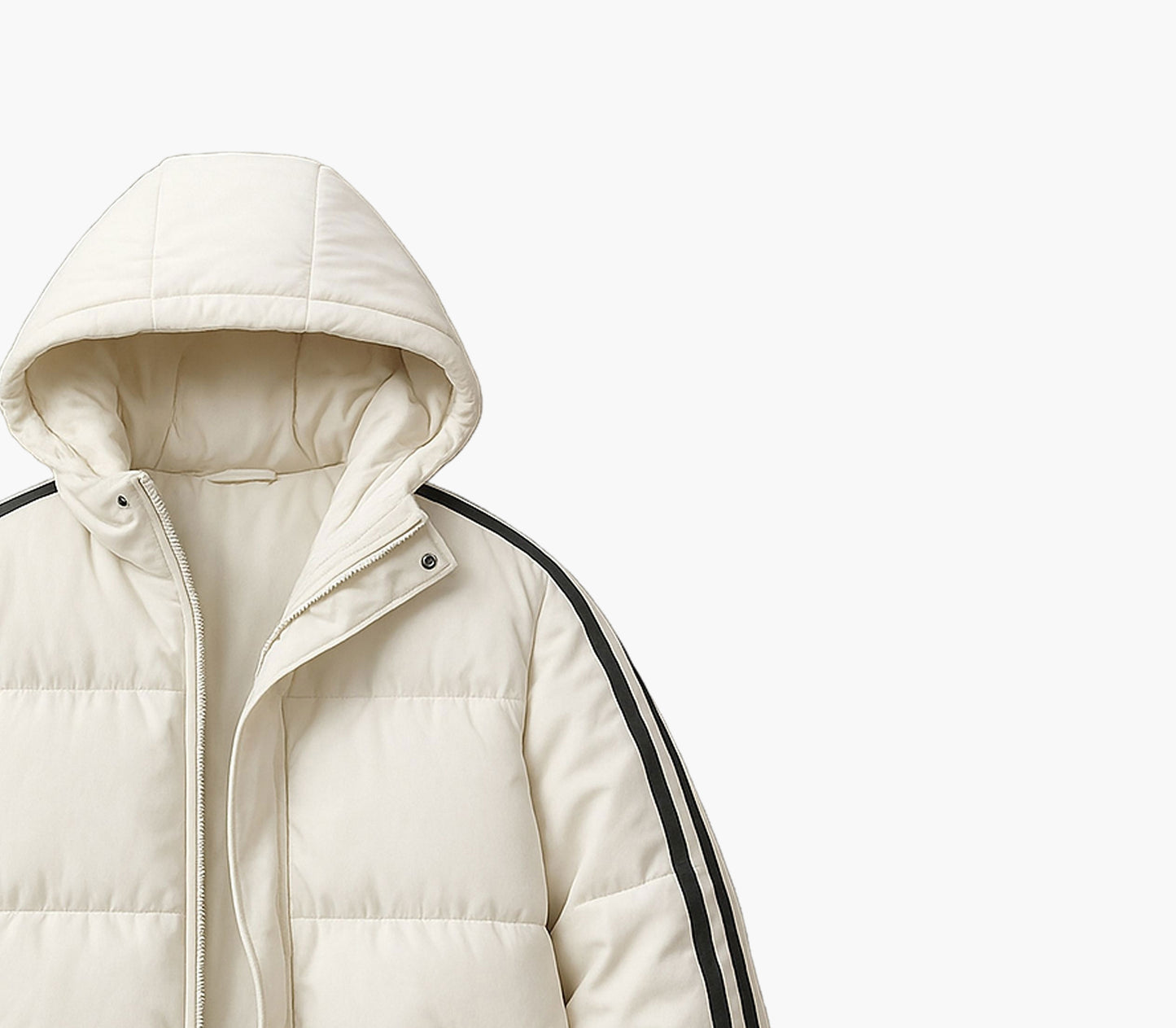 Men’s Winter Long Coat – Thick Hooded Insulated Jacket