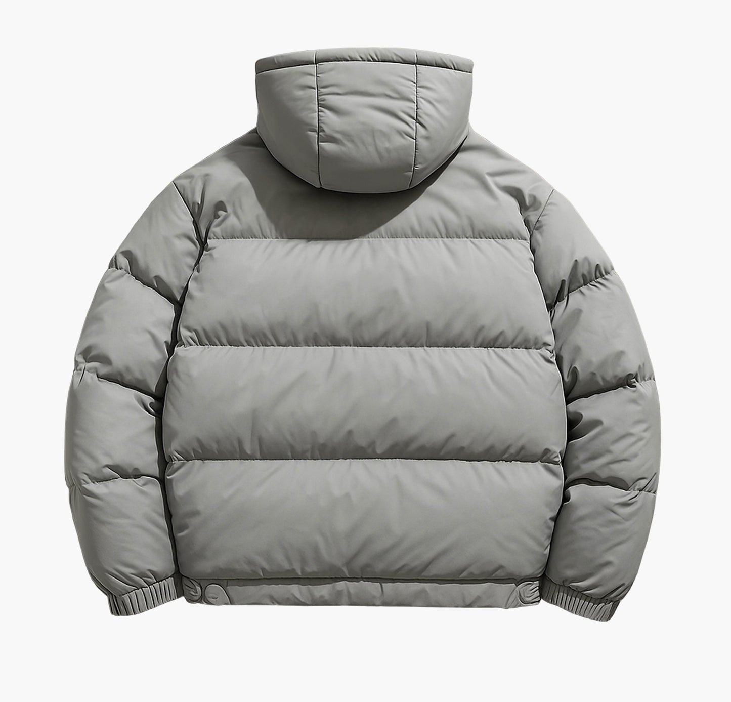 Men’s Hooded Down Jacket – Full-Zip Winter Coat
