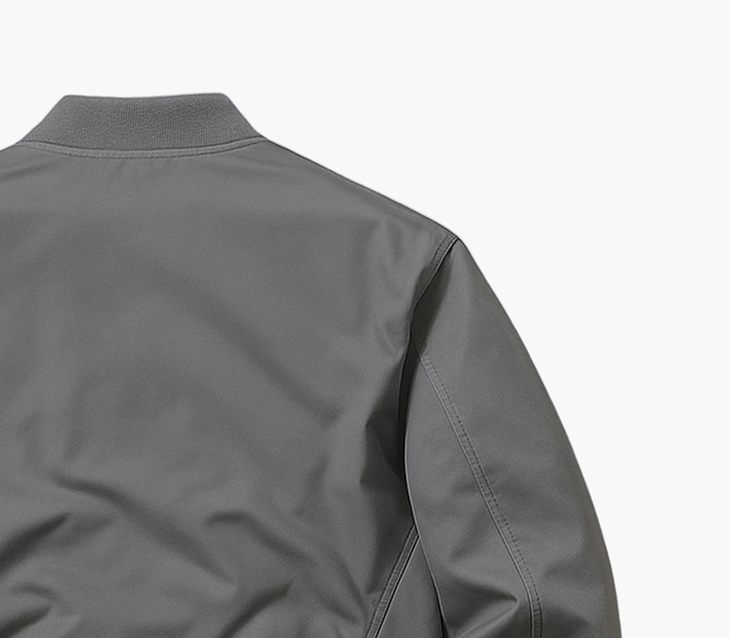 Men’s Oversized Motorcycle Bomber Jacket – Casual Loose Fit with Pockets