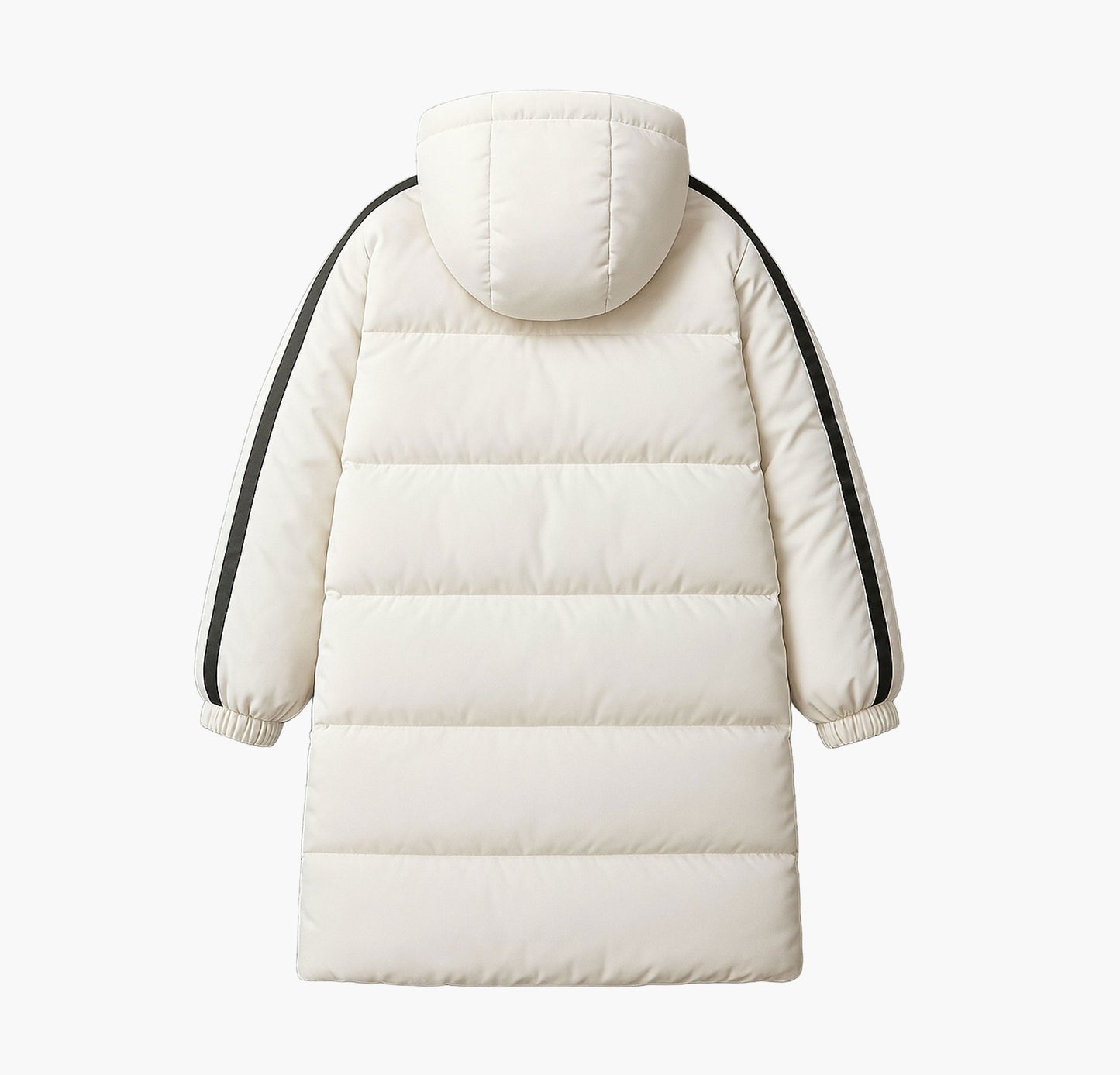 Men’s Winter Long Coat – Thick Hooded Insulated Jacket