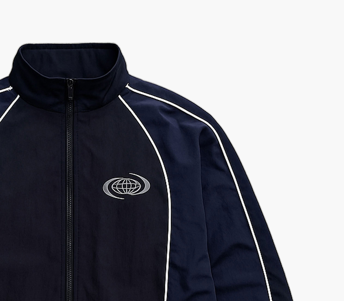 Men’s Reflective Sports Jacket – Breathable Zip-Up Windbreaker for Outdoor Activities