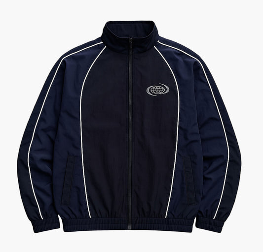 Men’s Reflective Sports Jacket – Breathable Zip-Up Windbreaker for Outdoor Activities