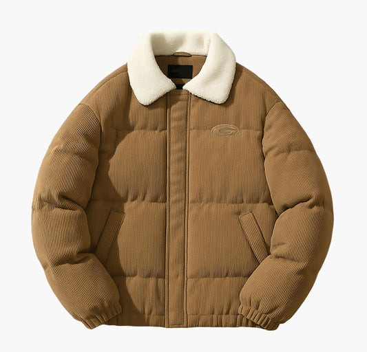 Unisex 90% Down Puffer Jacket – Relaxed Fit Winter Coat