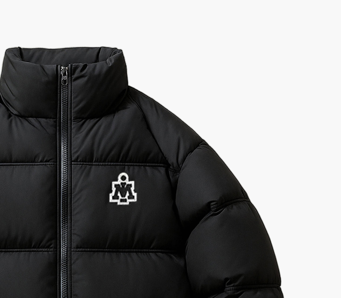 Men’s Premium Puffer Jacket – Thick Warm Stand-Collar Winter Coat