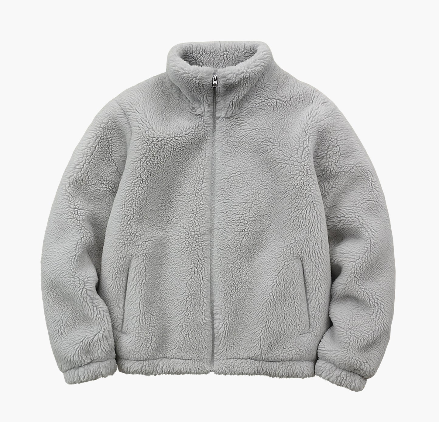 Men’s Fleece Jacket – Full-Zip Thermal Winter Coat