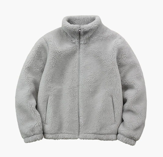 Men’s Fleece Jacket – Full-Zip Thermal Winter Coat