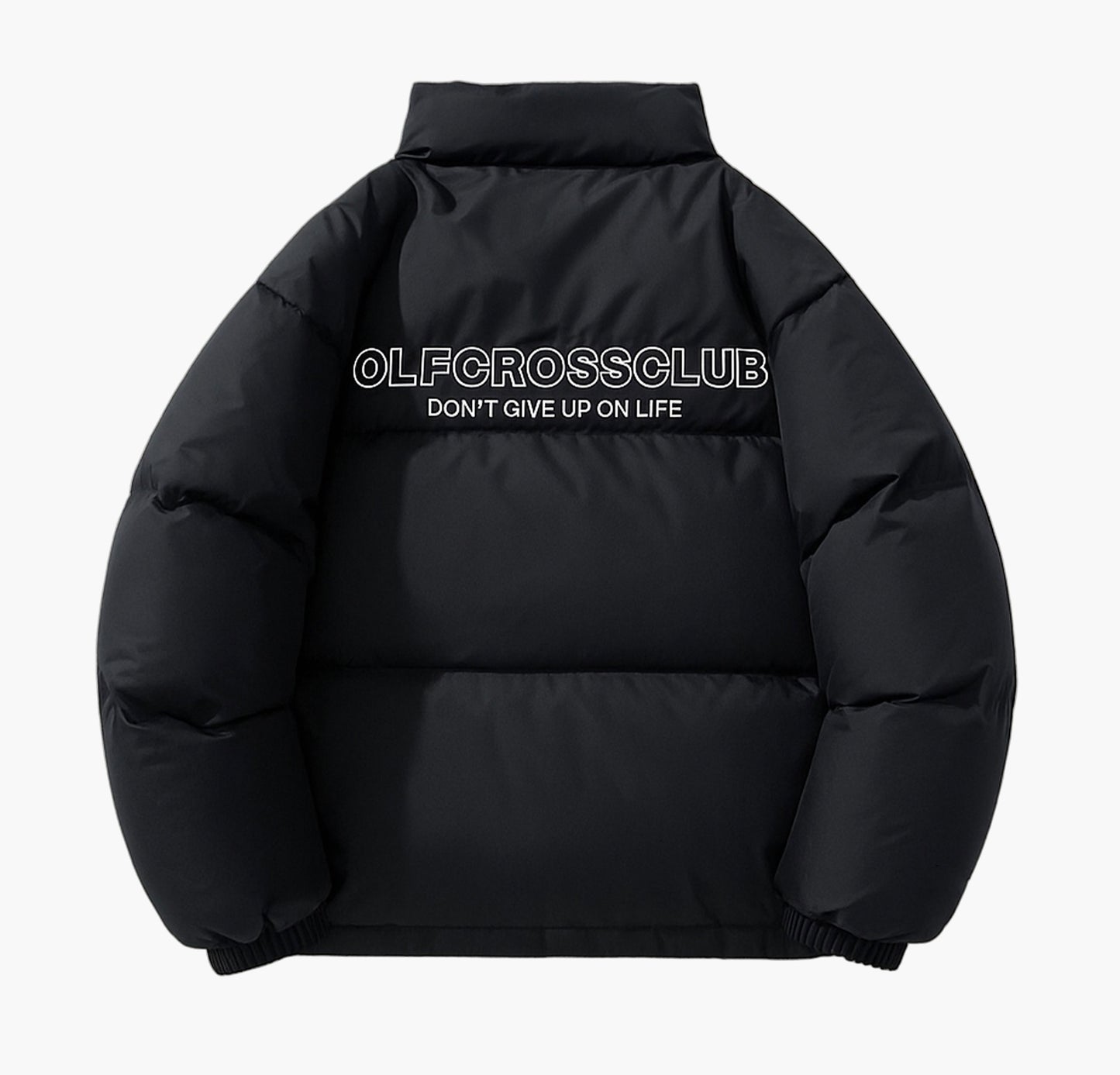 Men’s Down Puffer Jacket – Full-Zip Quilted Winter Coat