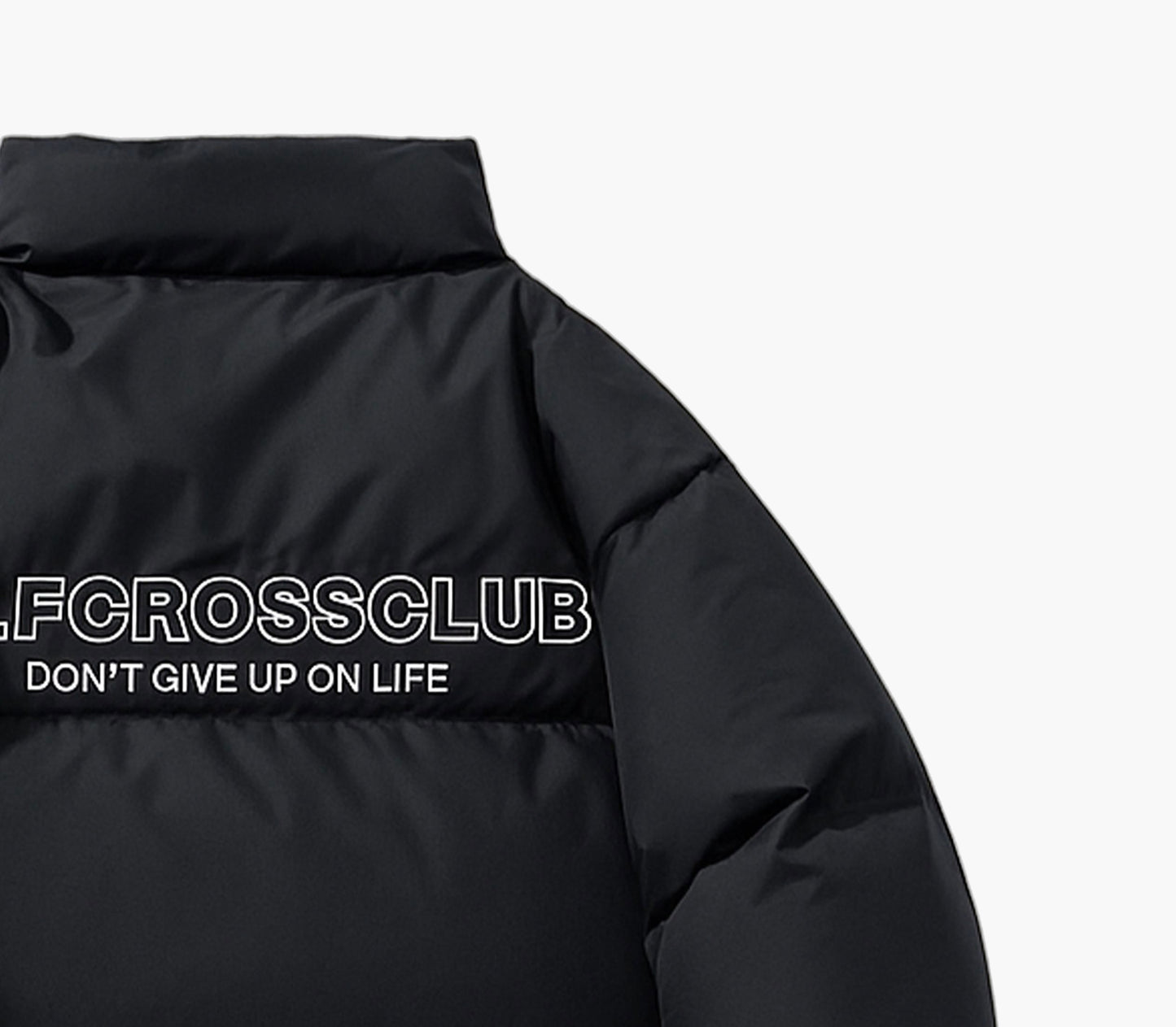 Men’s Down Puffer Jacket – Full-Zip Quilted Winter Coat