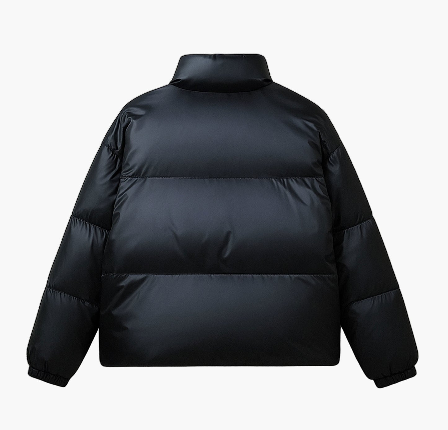 Men’s Heavyweight Winter Coat – Stand-Collar Full-Zip Cold-Weather Jacket