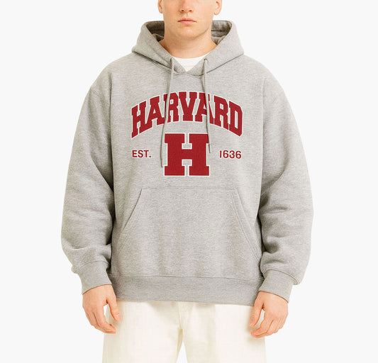 Men’s Black “Boston EST. 1997” Hoodie – Loose Fit Streetwear Pullover