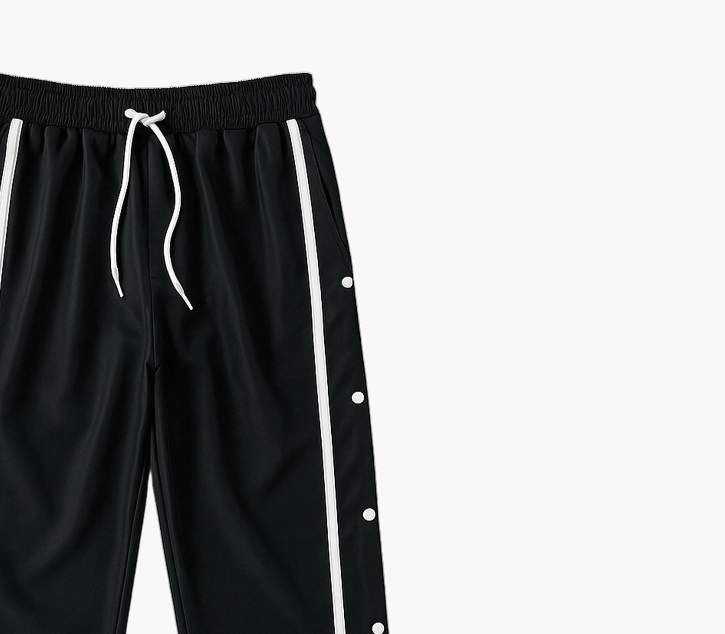 Men’s Autumn Button Pants – Trendy Streetwear Sports Trousers