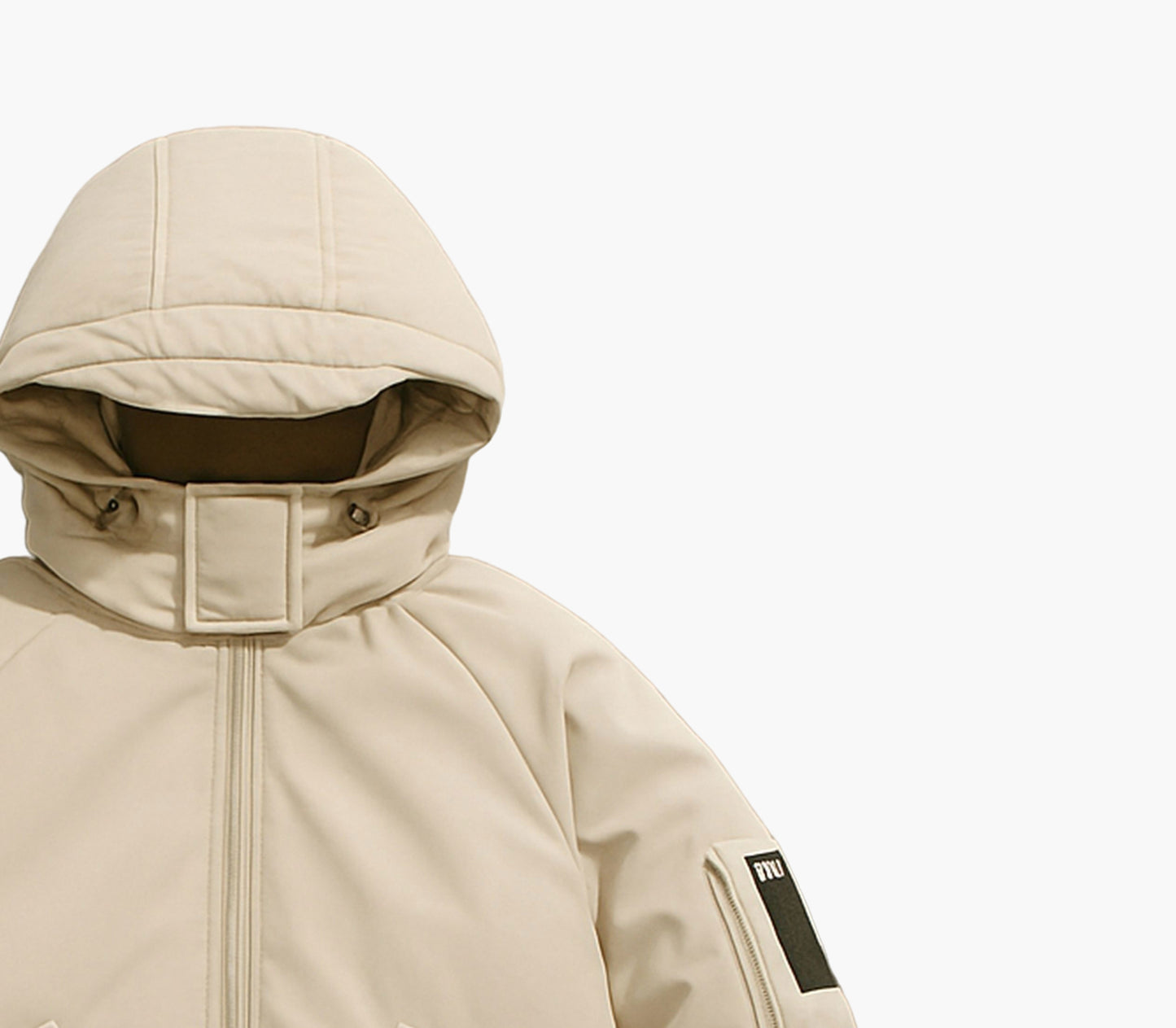 Men’s Hooded Down Jacket – Full-Zip Winter Parka