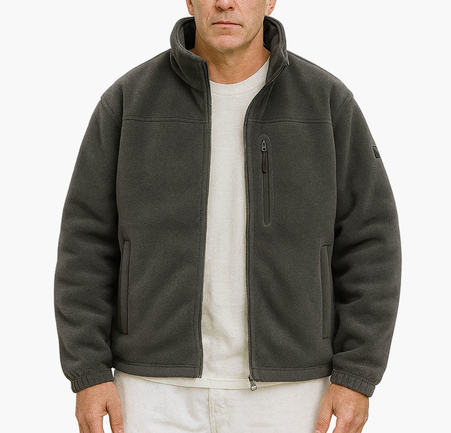 Men’s Heavyweight Thermal Jacket – Olive Green Insulated Coat