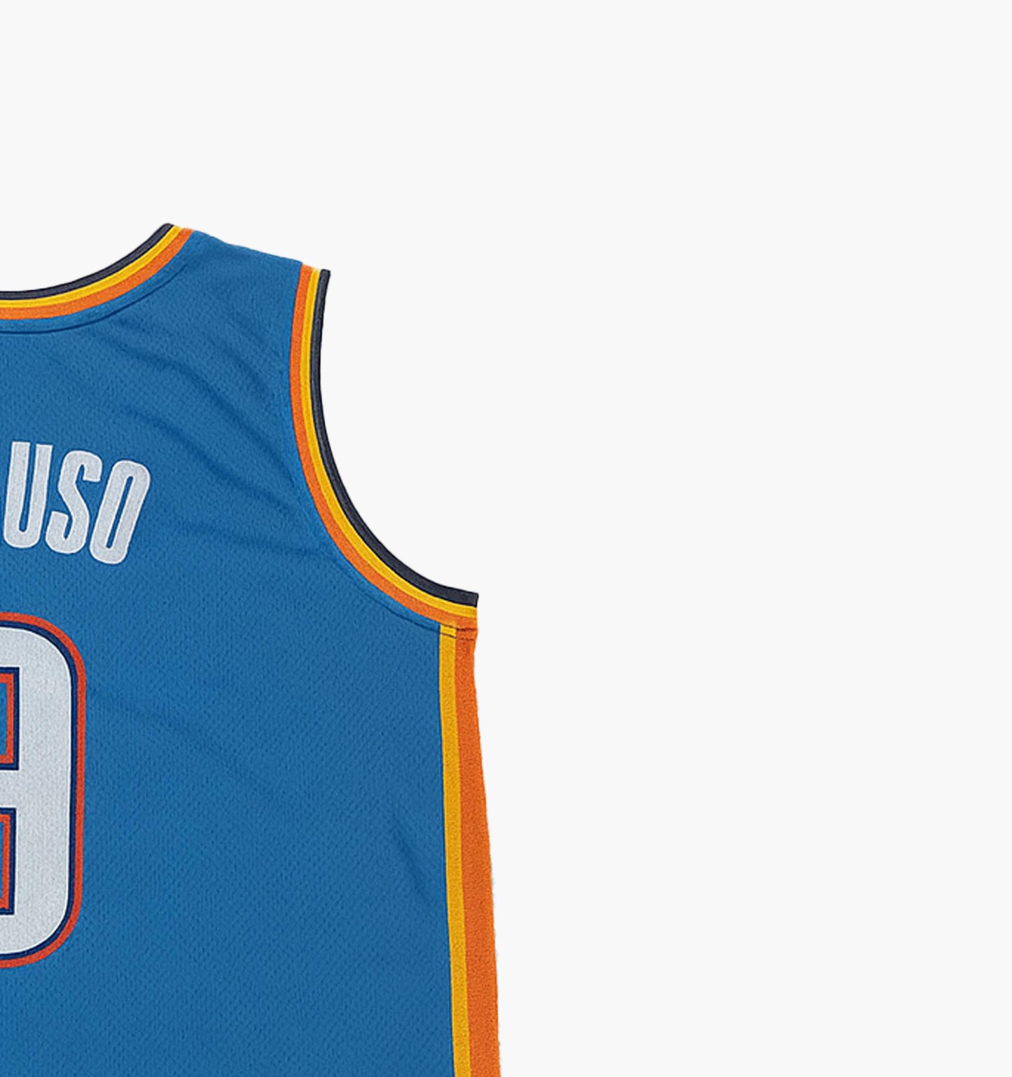 Blue Retro Basketball Jersey