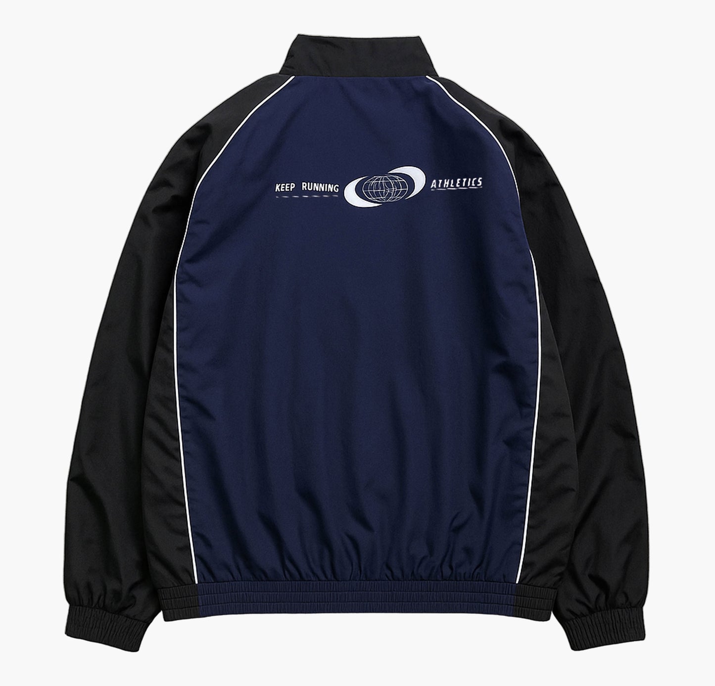 Men’s Reflective Sports Jacket – Breathable Zip-Up Windbreaker for Outdoor Activities