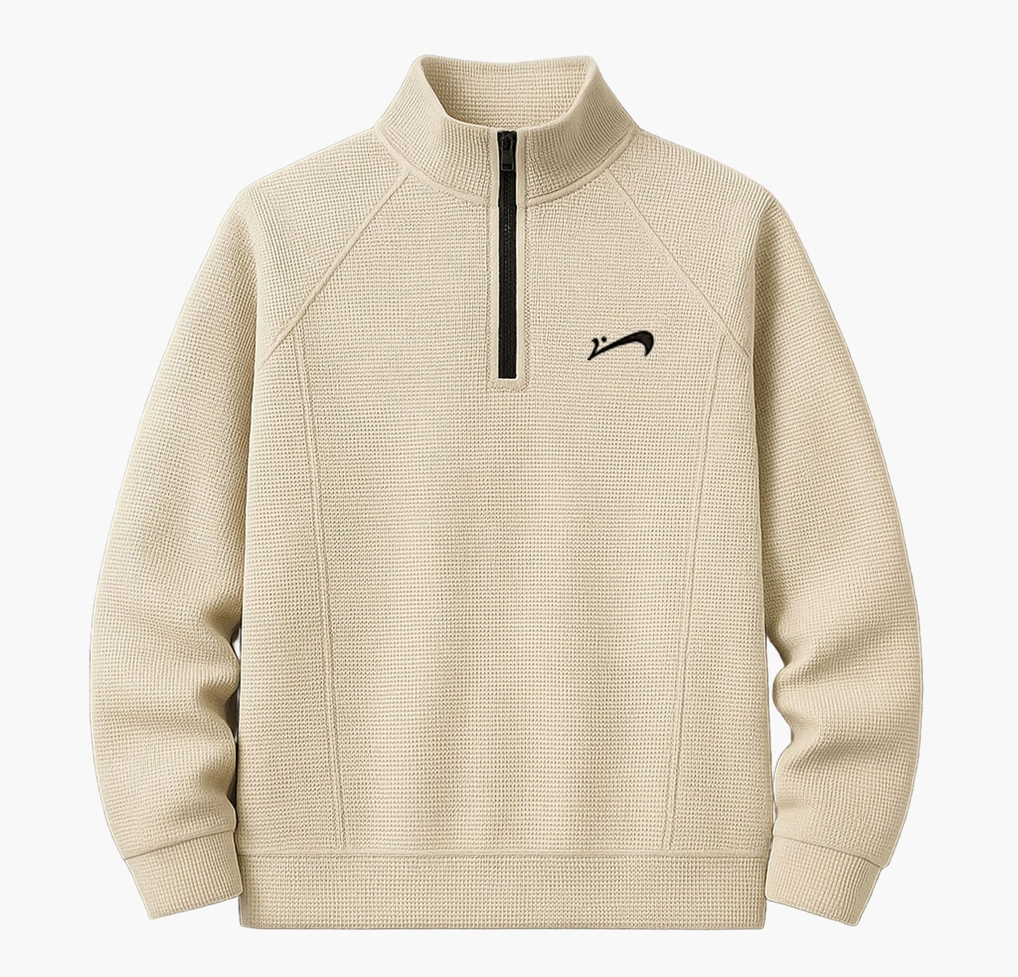 Men’s Half-Zip Sweatshirt – Lightweight Polyester Casual Pullover