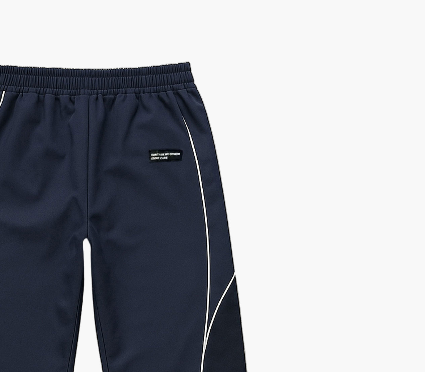 Men’s Loose Fit Striped Pants – Trendy Streetwear Joggers with Letter Print