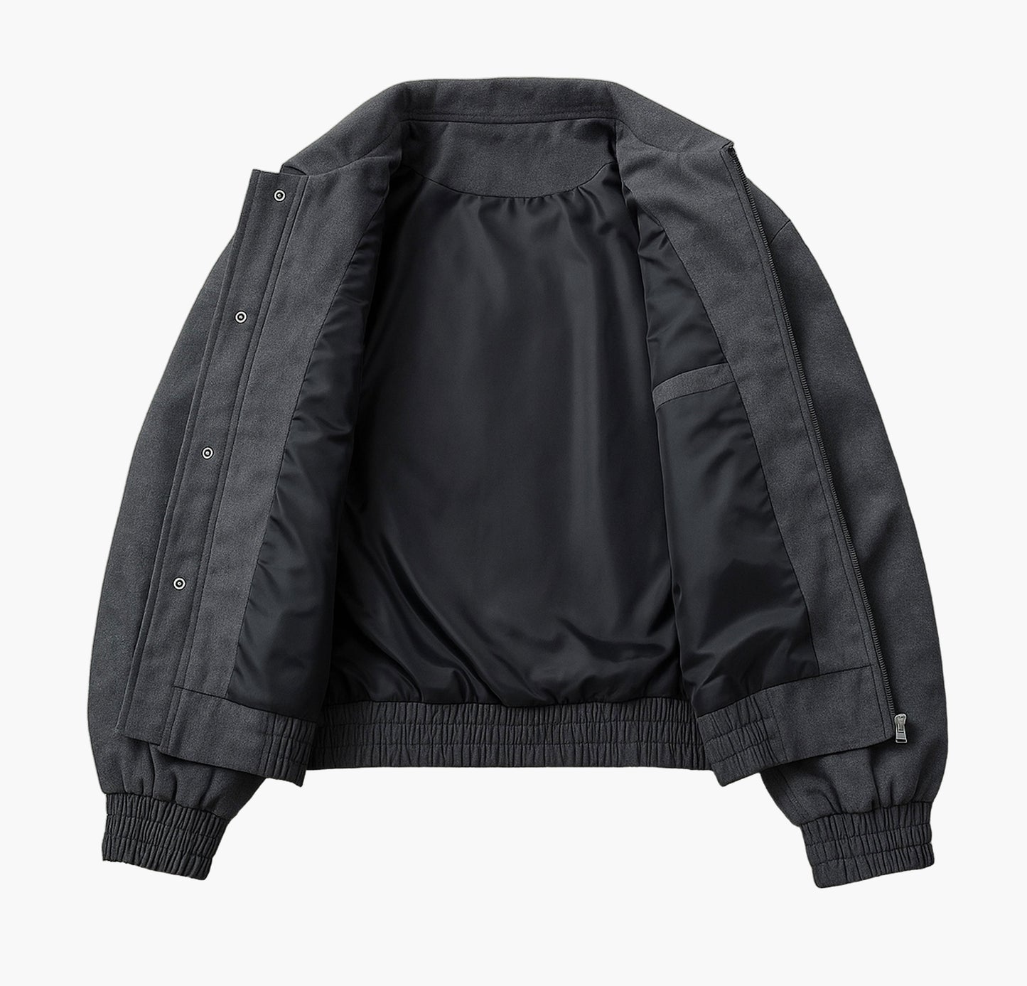 Men’s Vintage Bomber Jacket – Classic Streetwear Zip-Up