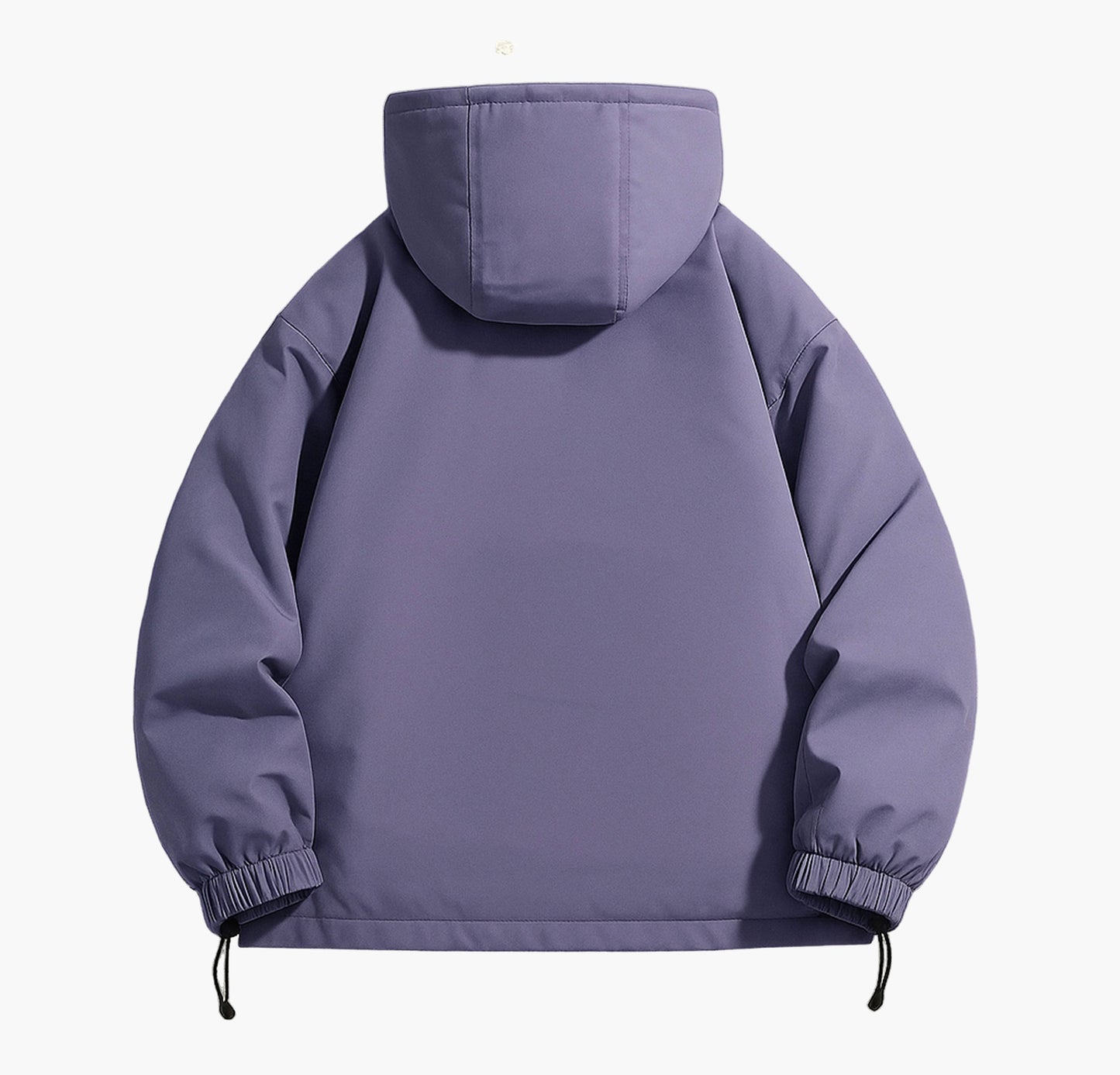 Unisex Reversible Hooded Jacket – White & Mint Green Colorblock Winter Coat