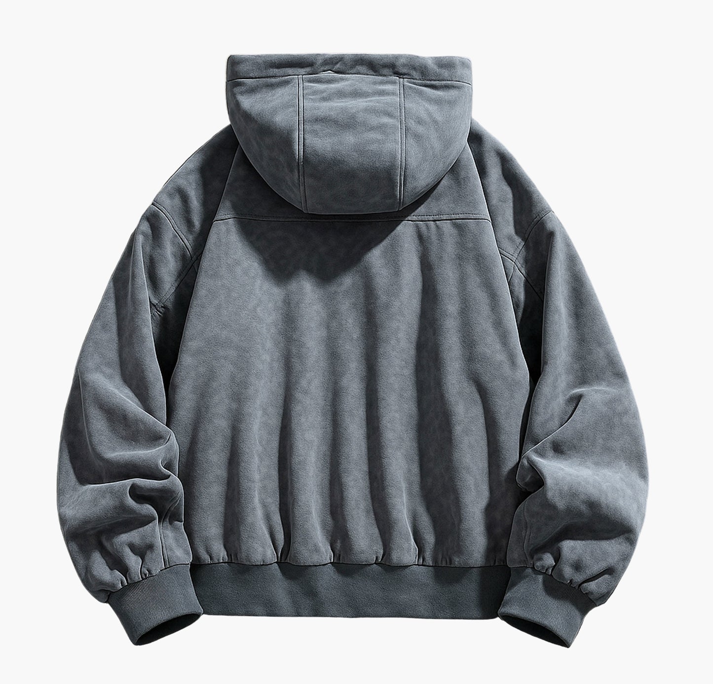 Men’s Retro Baseball Jacket – Casual Zip-Up Spring Coat