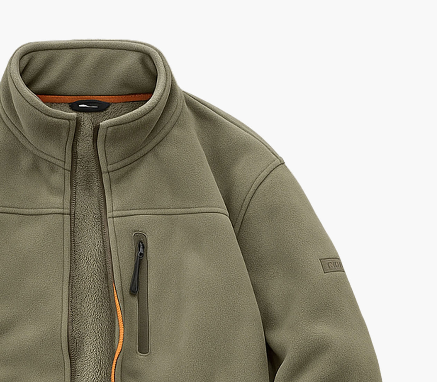 Men’s Heavyweight Thermal Jacket – Olive Green Winter Coat