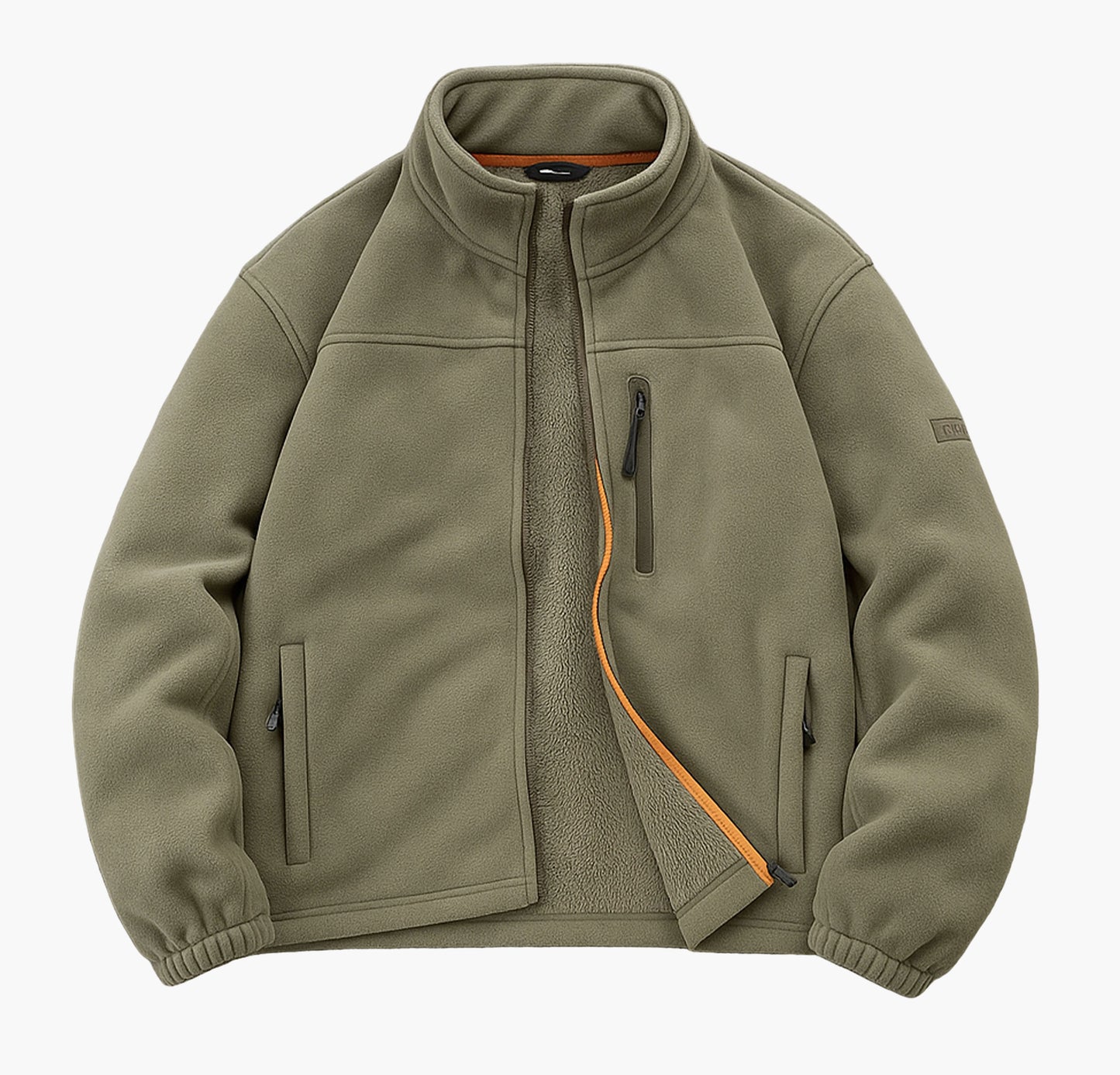 Men’s Heavyweight Thermal Jacket – Olive Green Winter Coat