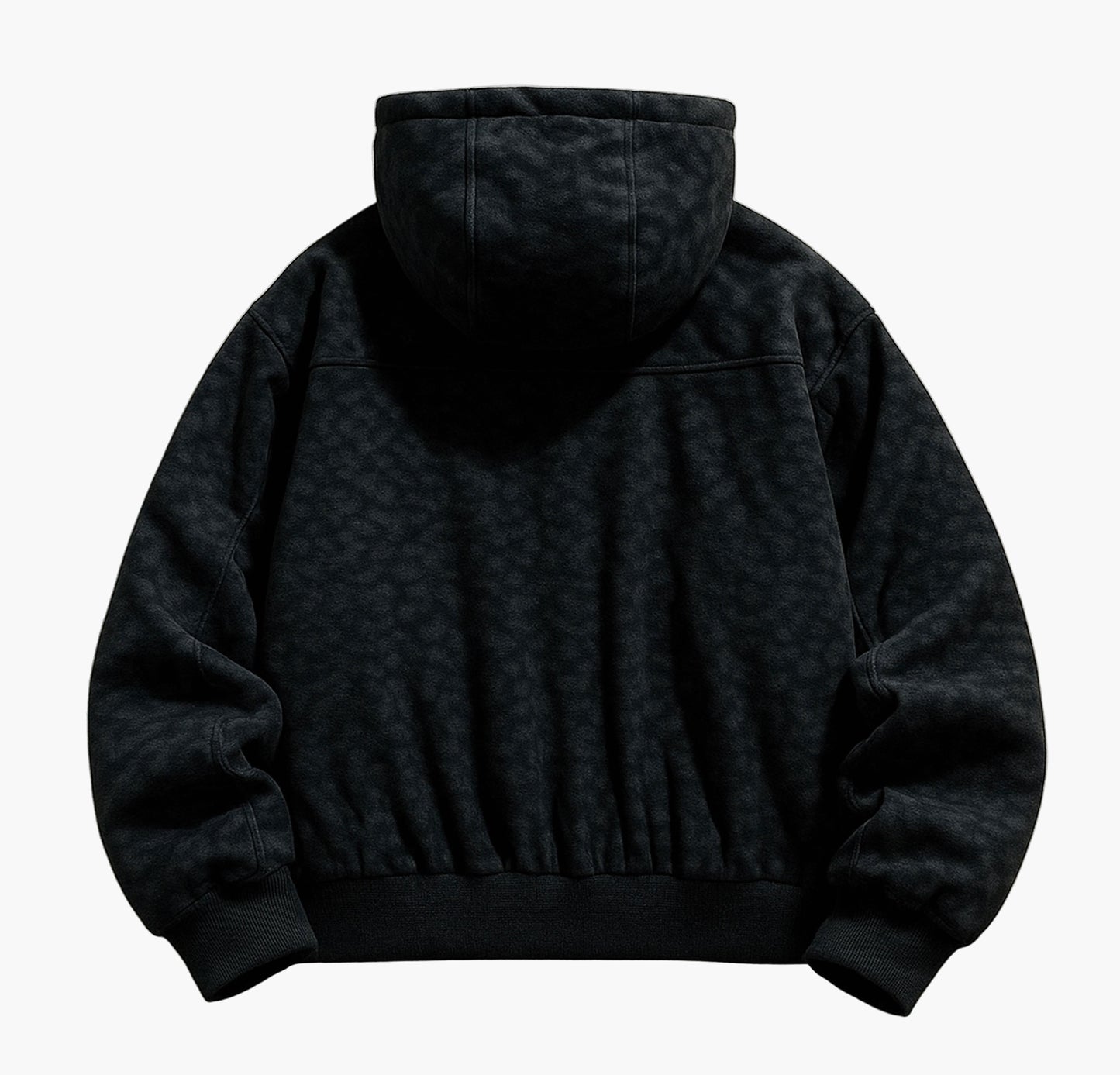 Men’s Retro Baseball Jacket – Heavy-Duty Zip-Up Coat