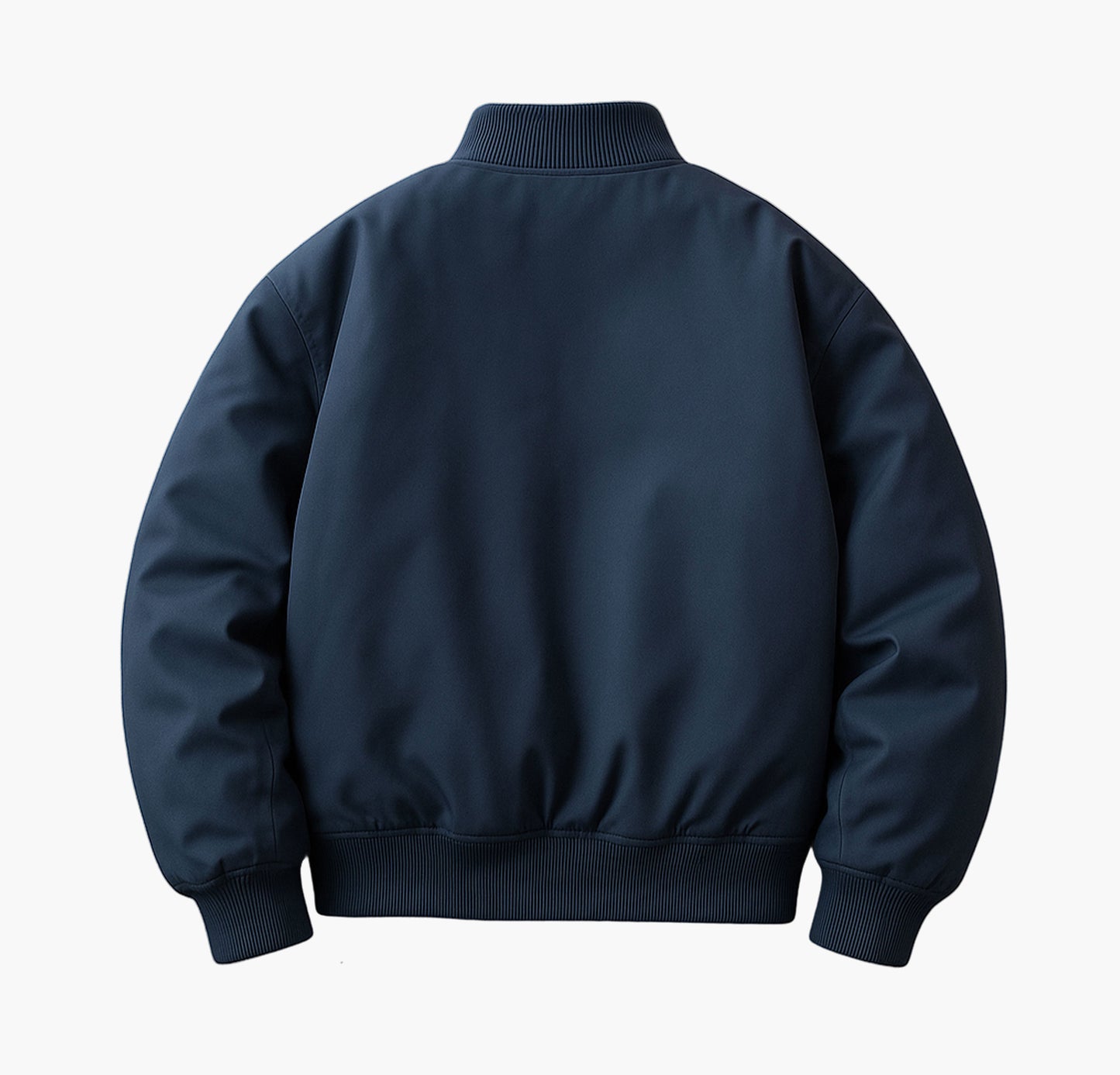 Men’s Retro Bomber Jacket – Casual Zip-Up Spring Outerwear