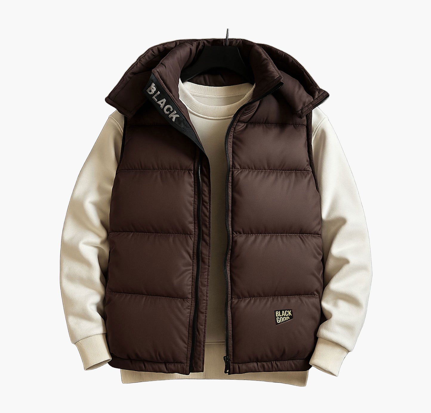 Black & Gold Middle Eastern Style Hoodie for Couples – Men & Women